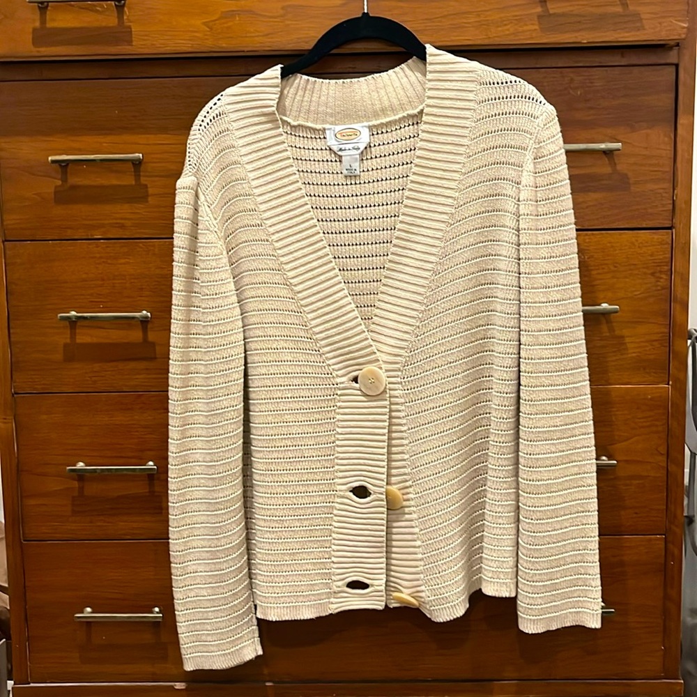 Talbots Cotton Cardigan